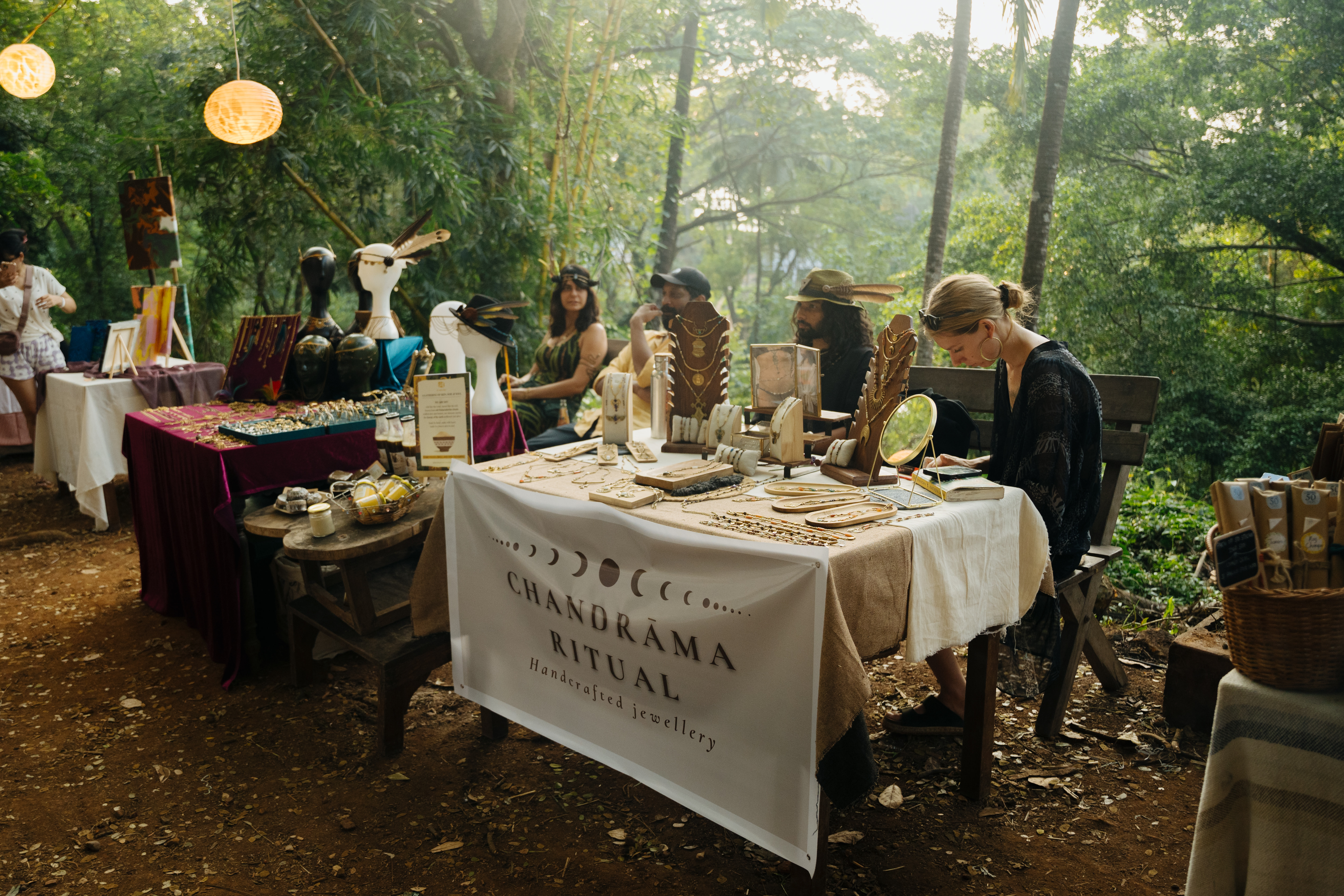 Moon Flea stall
